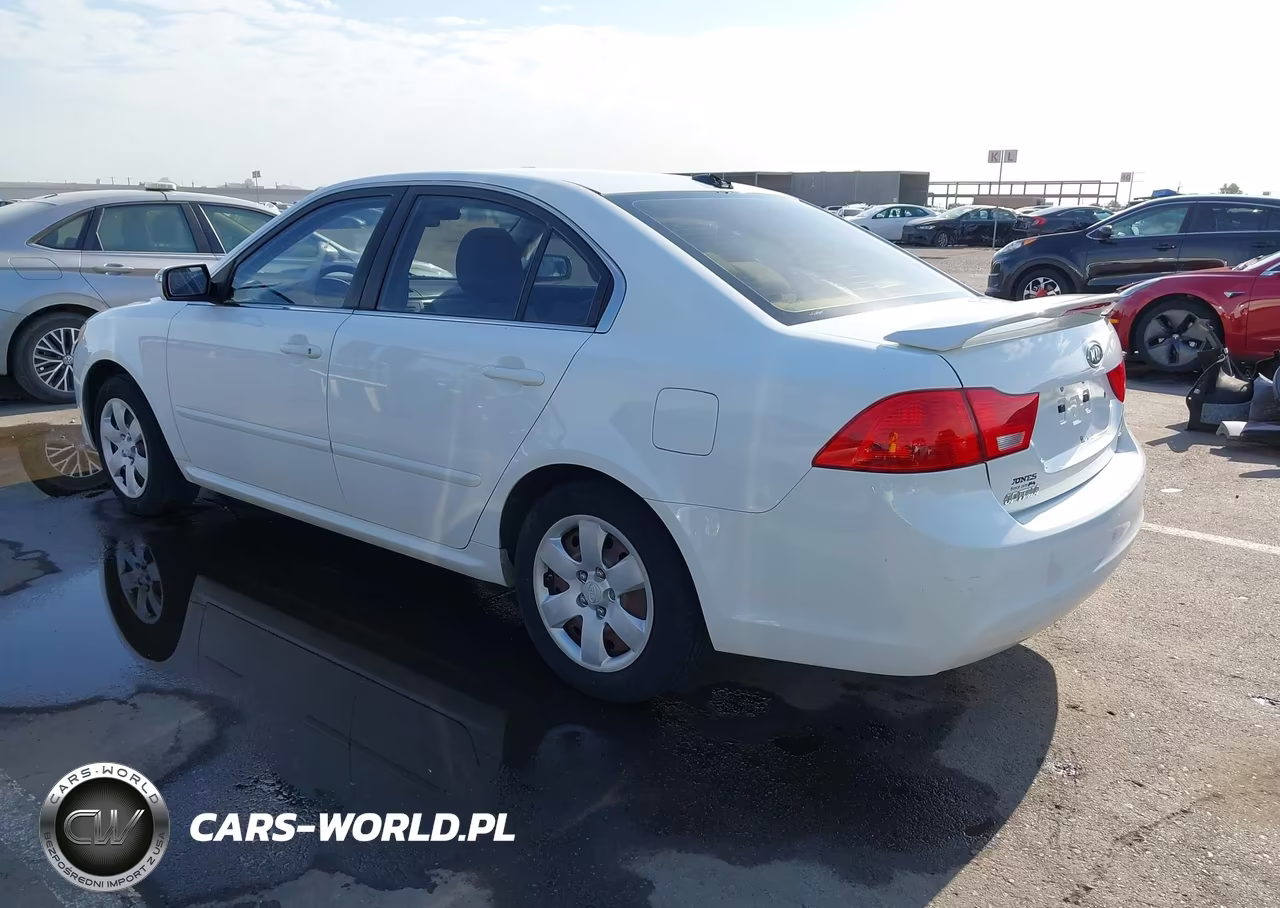 2009 Kia Optima Lx VIN:KNAGE228295314003 - 3