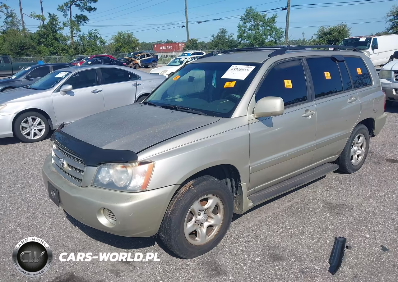2001 Toyota Highlander V6 VIN:JTEGF21A710017469 - 2