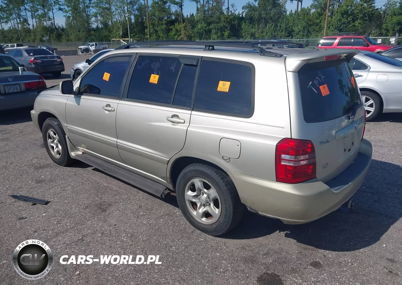 2001 Toyota Highlander V6 VIN:JTEGF21A710017469 - 3