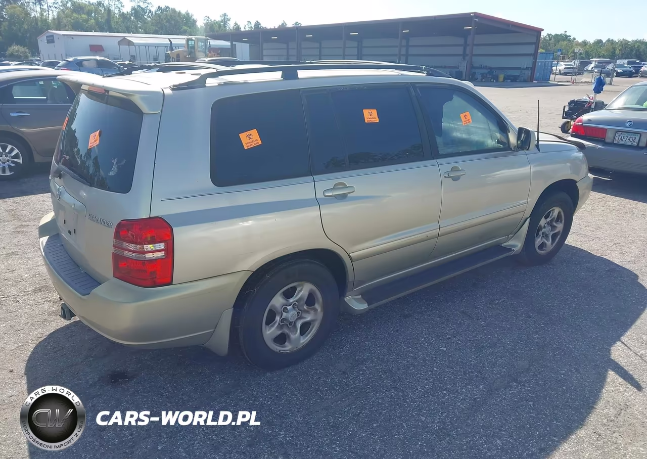 2001 Toyota Highlander V6 VIN:JTEGF21A710017469 - 4
