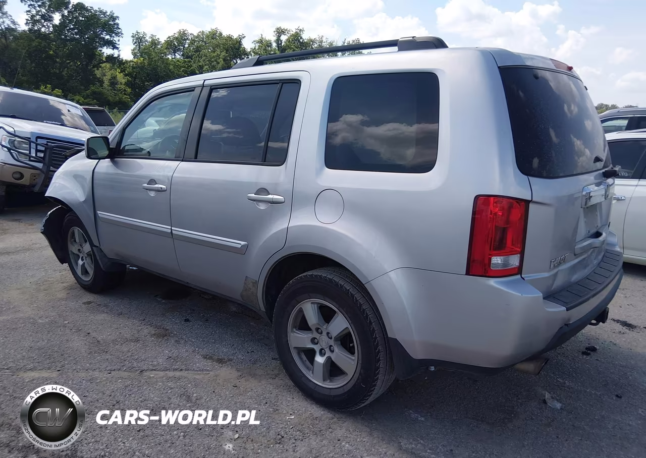 2010 Honda Pilot Ex-L VIN:5FNYF3H50AB014244 - 3