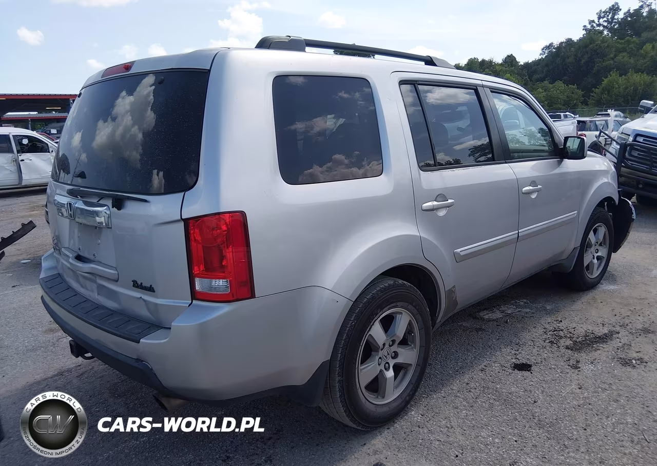 2010 Honda Pilot Ex-L VIN:5FNYF3H50AB014244 - 4