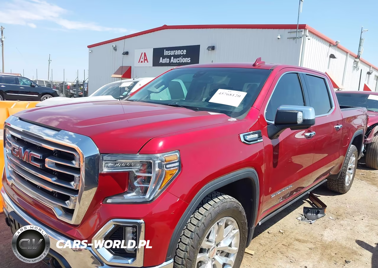 2020 GMC Sierra 1500 4Wd Short Box Slt VIN:3GTU9DEDXLG116686 - 2
