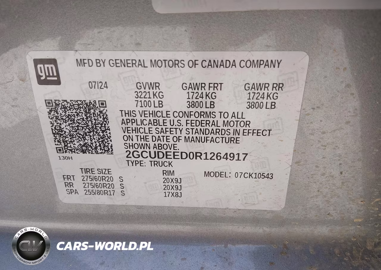 2024 Chevrolet Silverado 1500 4Wd Short Bed Rst VIN:2GCUDEED0R1264917 - 9