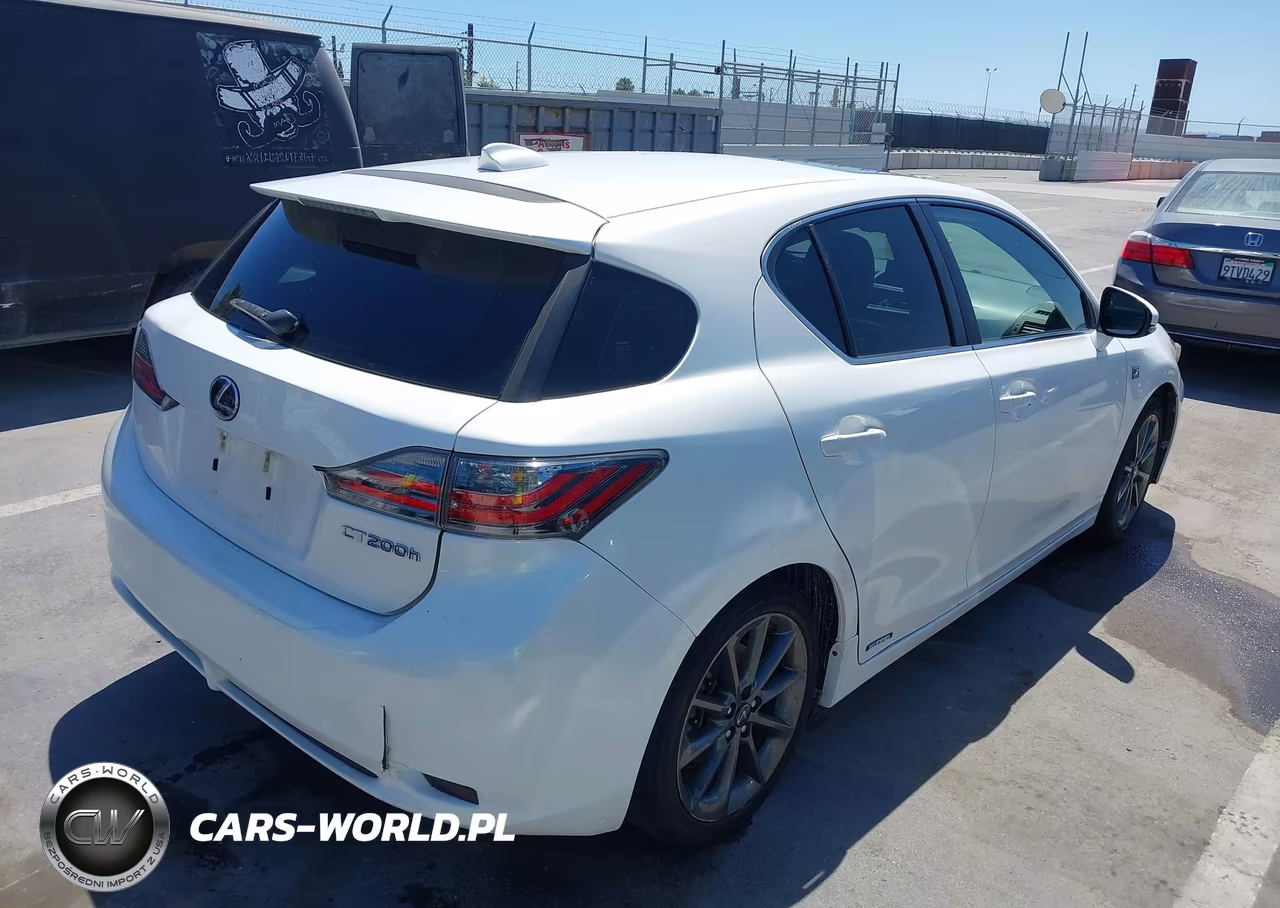 2012 Lexus Ct 200H Premium VIN:JTHKD5BH7C2075525 - 4