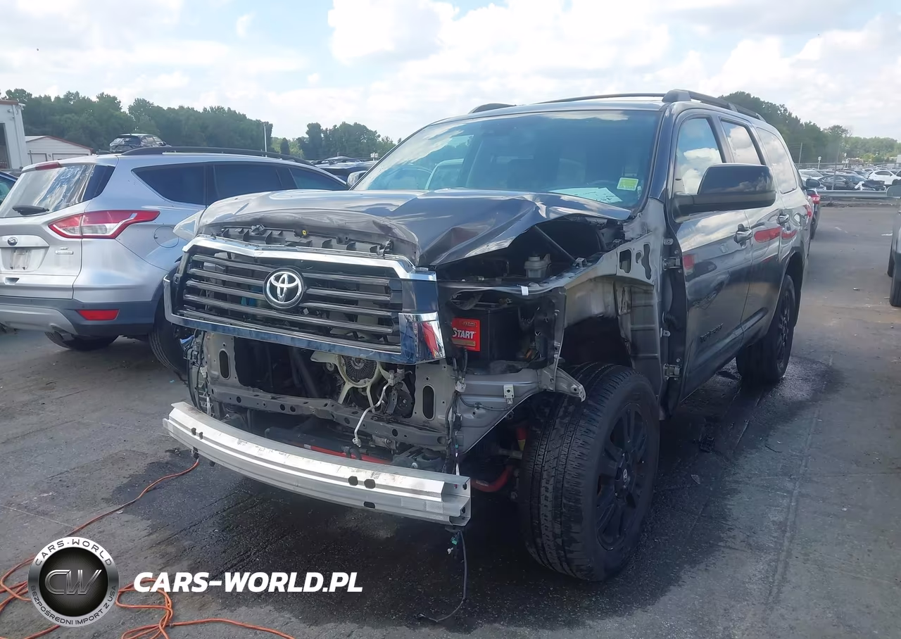 2018 Toyota Sequoia Trd Sport VIN:5TDBY5G11JS160089 - 2
