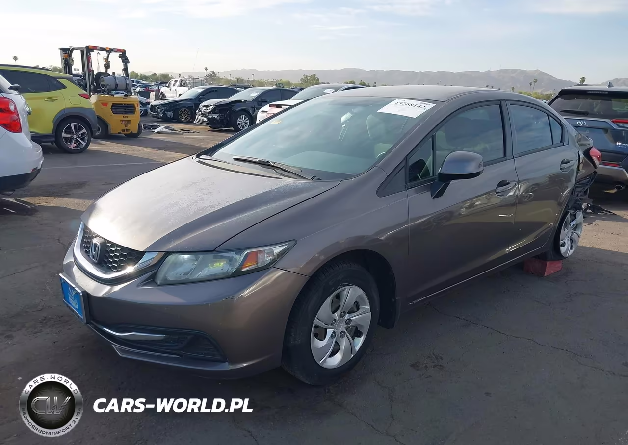 2013 Honda Civic Lx VIN:2HGFB2F53DH573321 - 2