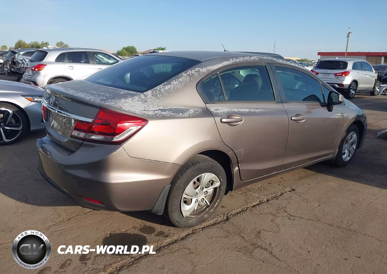 2013 Honda Civic Lx VIN:2HGFB2F53DH573321 - 4