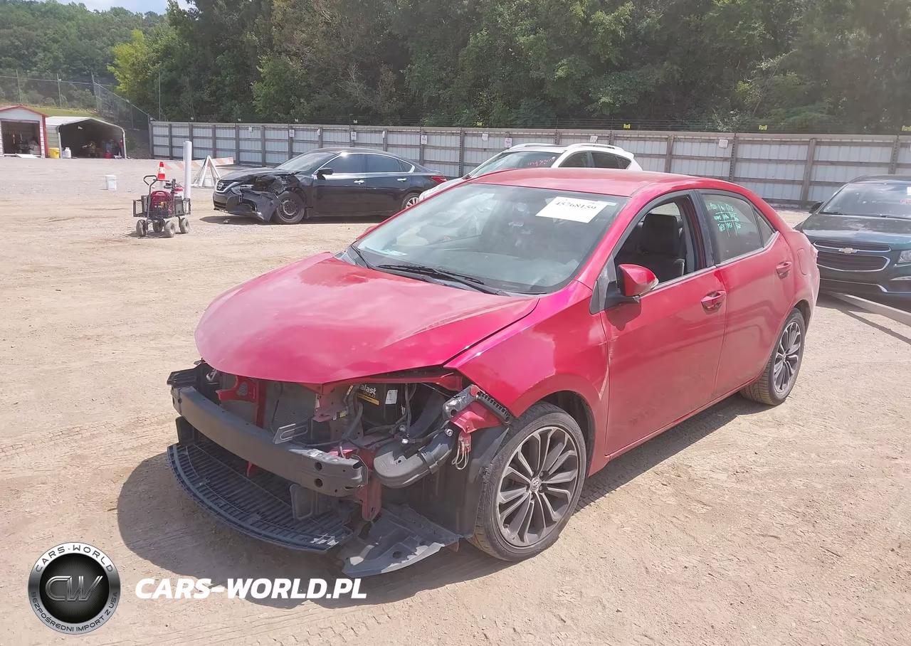 2015 Toyota Corolla S Plus VIN:5YFBURHEXFP298427 - 2