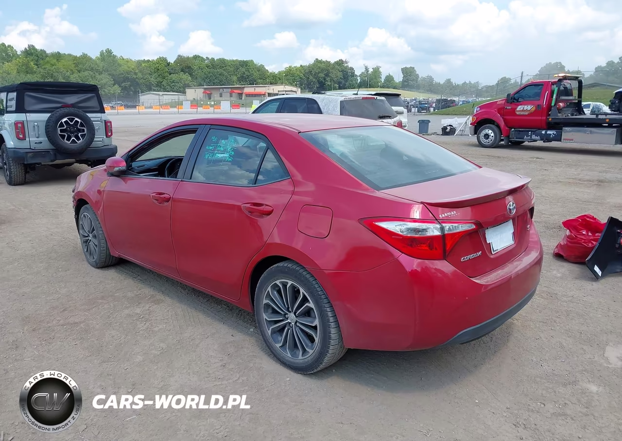 2015 Toyota Corolla S Plus VIN:5YFBURHEXFP298427 - 3