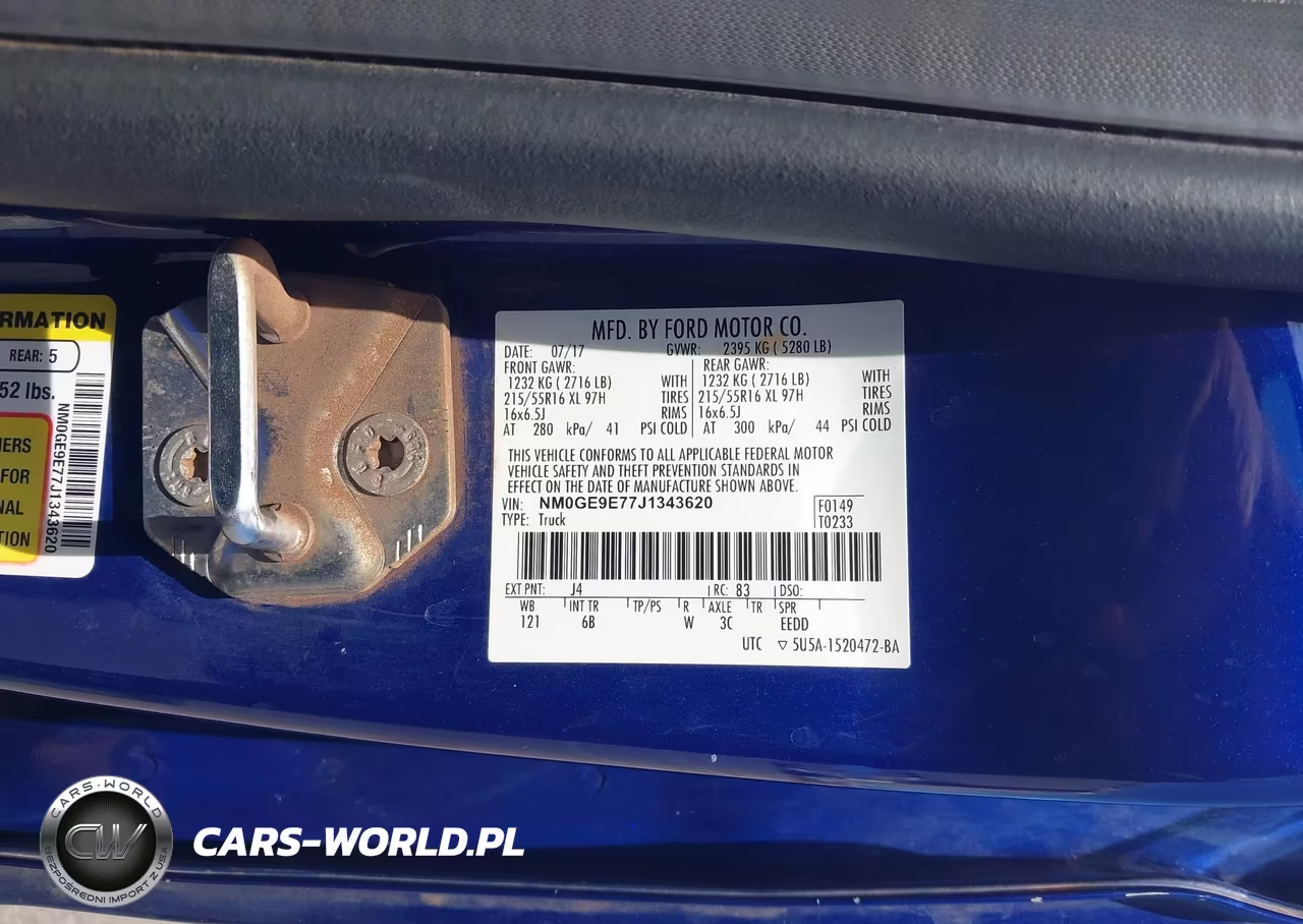2018 Ford Transit Connect Xl VIN:NM0GE9E77J1343620 - 9