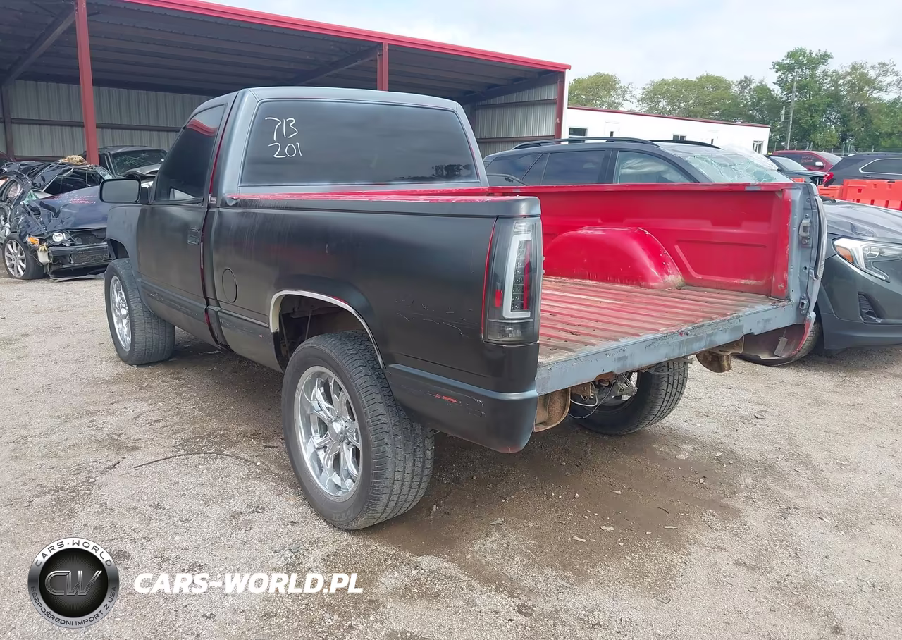 1993 Chevrolet Gmt-400 K1500 VIN:1GCEK14K5PZ162715 - 3