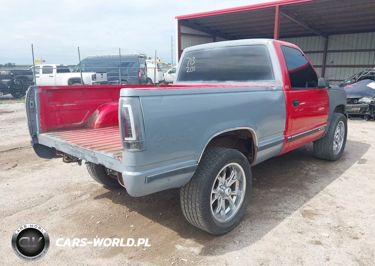 1993 Chevrolet Gmt-400 K1500 VIN:1GCEK14K5PZ162715 - 4