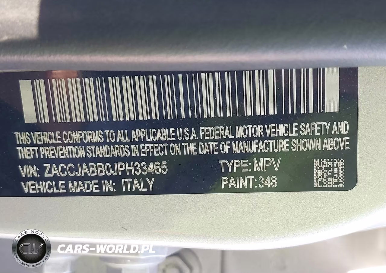 2018 Jeep Renegade Altitude Fwd VIN:ZACCJABB0JPH33465 - 9