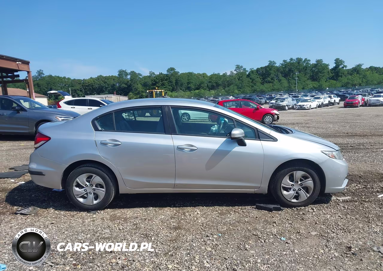 2015 Honda Civic Lx VIN:19XFB2F52FE099827 - 13