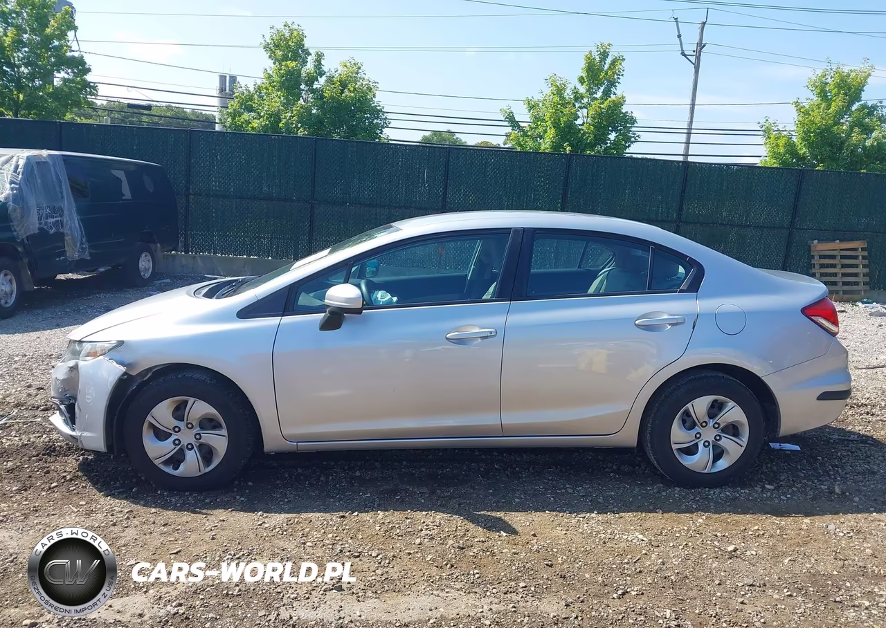 2015 Honda Civic Lx VIN:19XFB2F52FE099827 - 14
