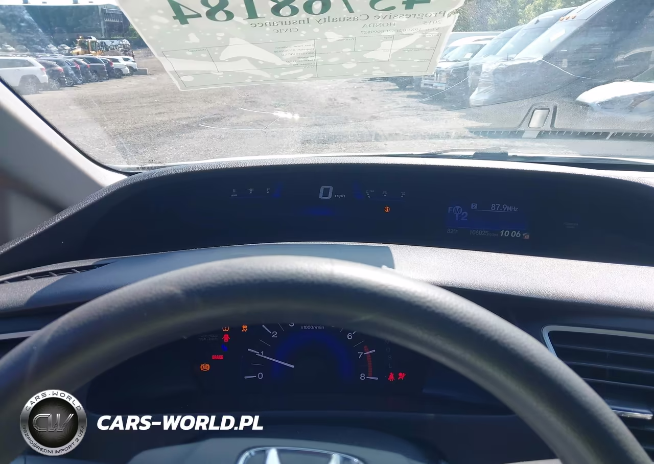 2015 Honda Civic Lx VIN:19XFB2F52FE099827 - 7