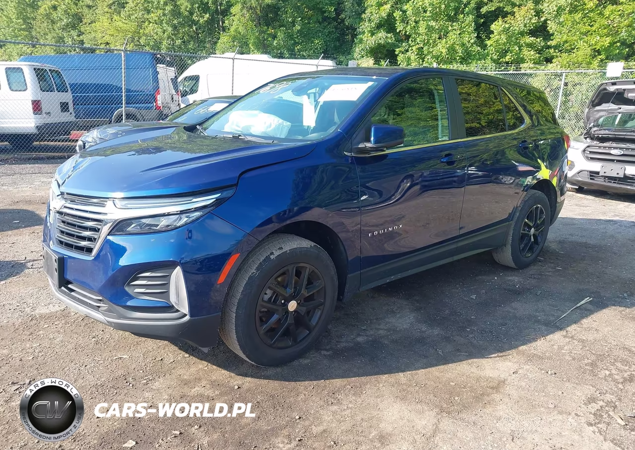 2022 Chevrolet Equinox Awd Lt VIN:3GNAXUEV5NL187698 - 2