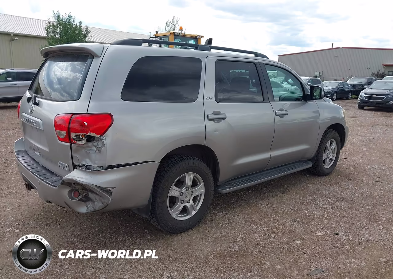 2008 Toyota Sequoia Sr5 5.7L V8 VIN:5TDZY64A98S004790 - 4
