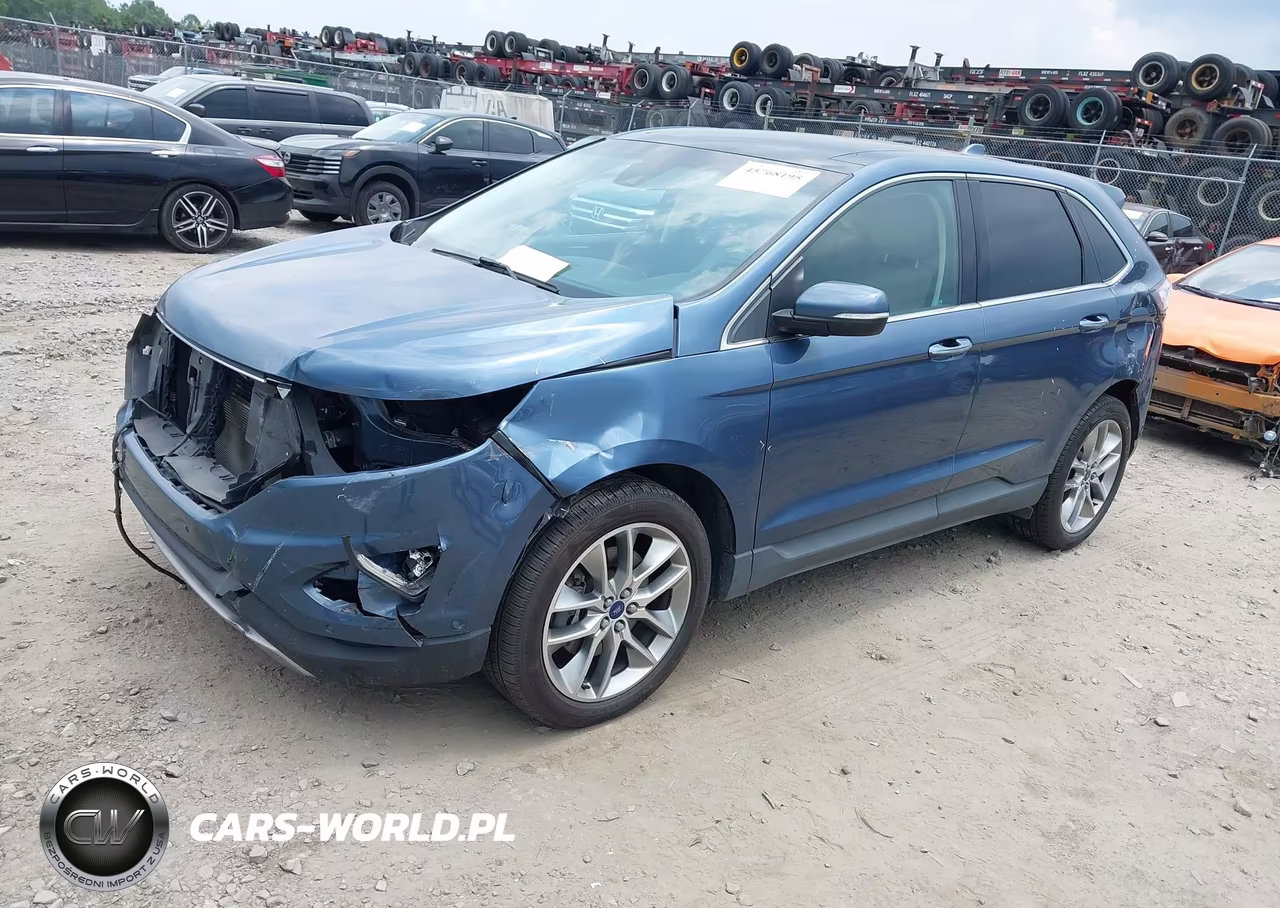 2018 Ford Edge Titanium VIN:2FMPK3K82JBB66660 - 2