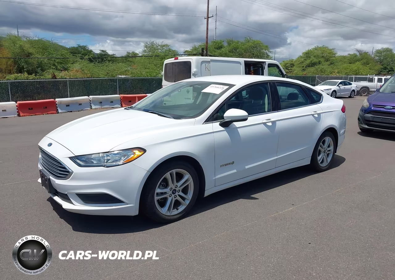 2018 Ford Fusion Hybrid S VIN:3FA6P0UU3JR235972 - 2