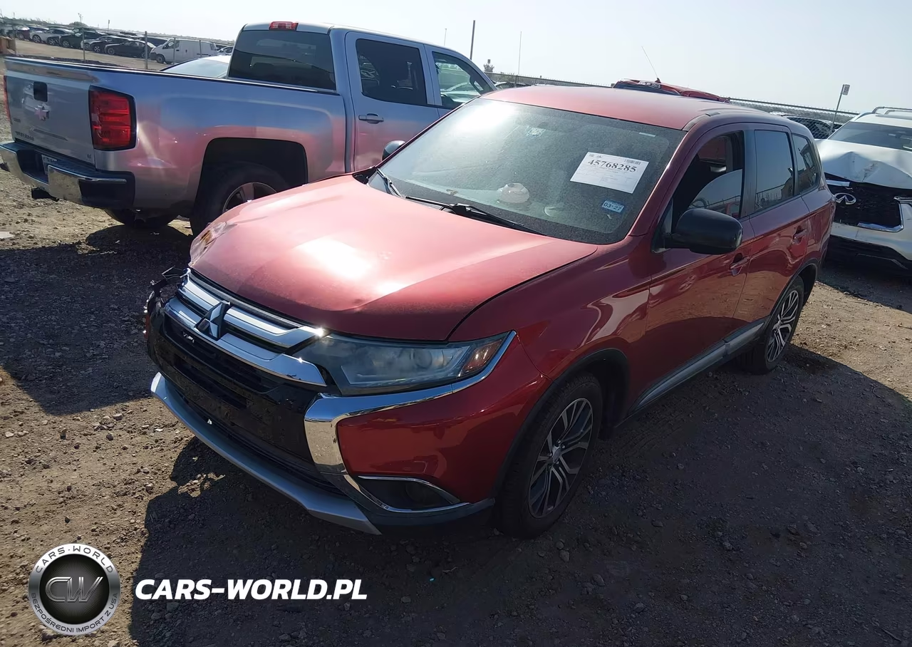 2016 Mitsubishi Outlander Es VIN:JA4AD2A34GZ016778 - 2