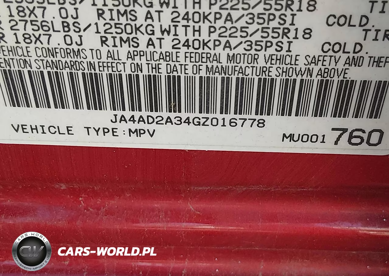 2016 Mitsubishi Outlander Es VIN:JA4AD2A34GZ016778 - 9