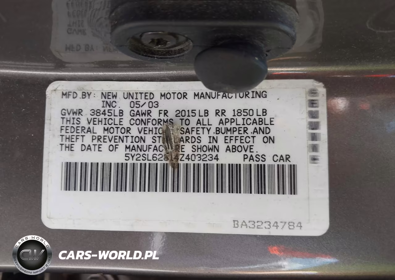 2004 Pontiac Vibe VIN:5Y2SL62814Z403234 - 9