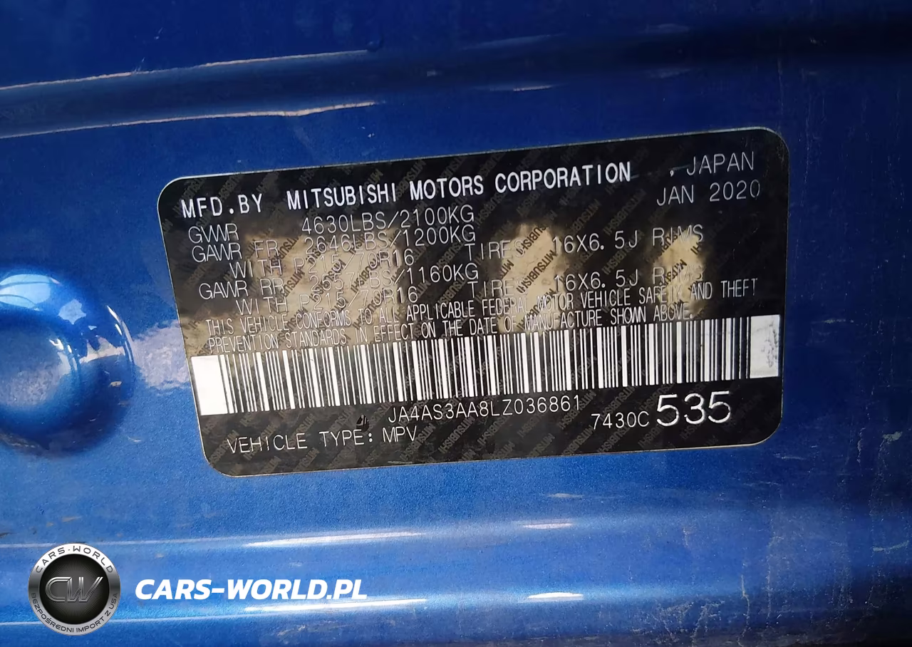 2020 Mitsubishi Eclipse Cross Es 1.5T VIN:JA4AS3AA8LZ036861 - 9