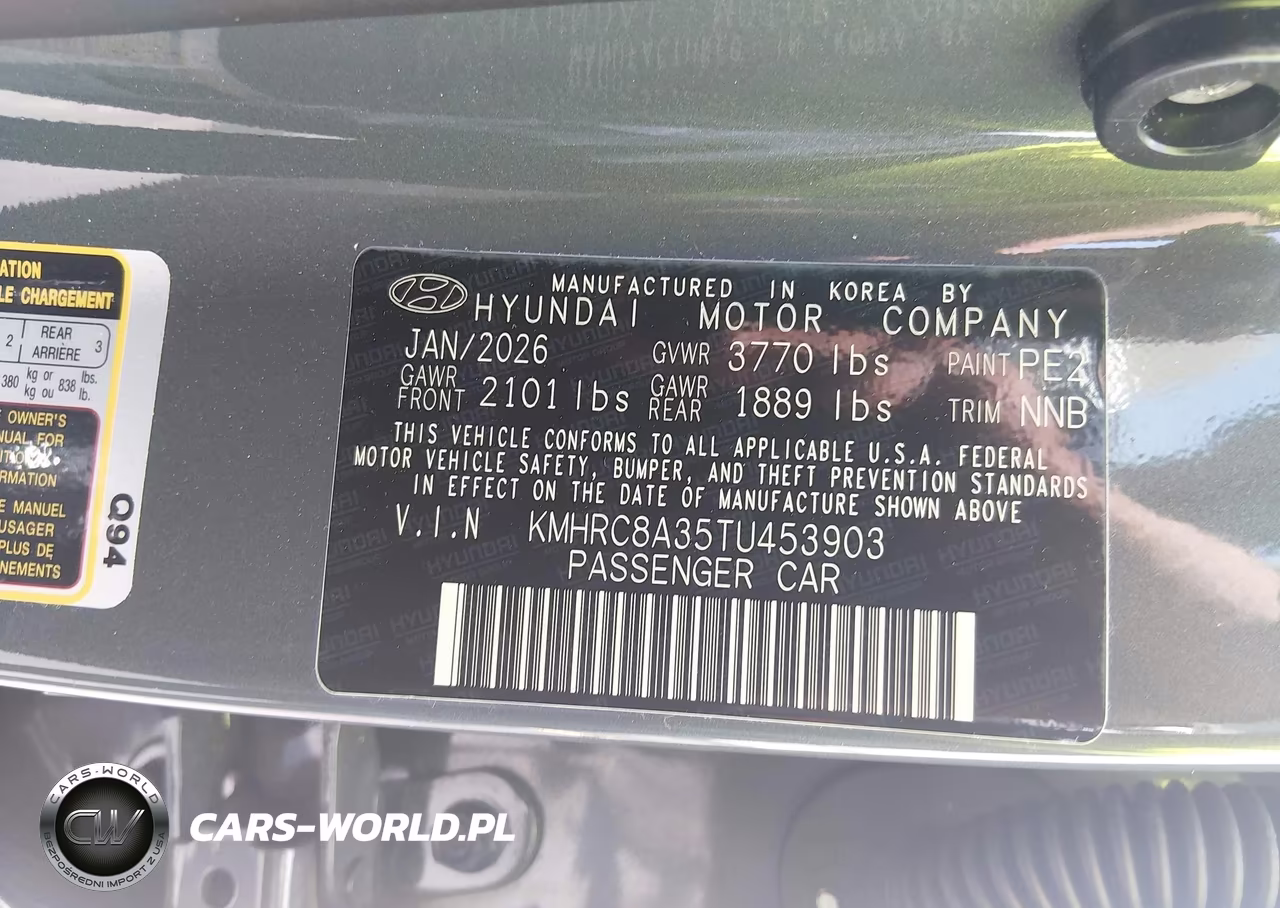 2026 Hyundai Venue Sel VIN:KMHRC8A35TU453903 - 9