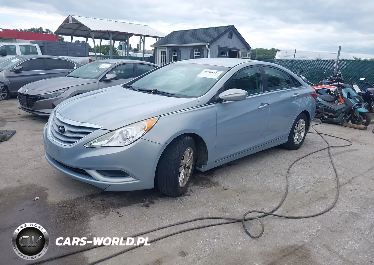 2012 Hyundai Sonata Gls VIN:5NPEB4AC2CH402819 - 2