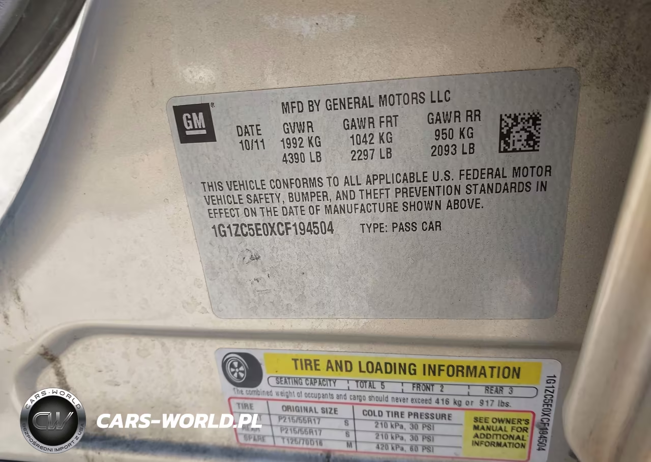 2012 Chevrolet Malibu 1Lt VIN:1G1ZC5E0XCF194504 - 9