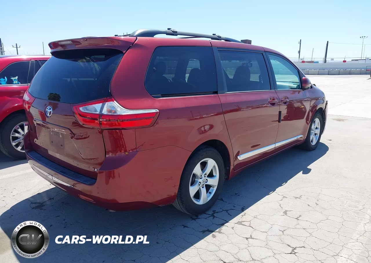 2017 Toyota Sienna Le 8 Passenger VIN:5TDKZ3DC9HS817481 - 4