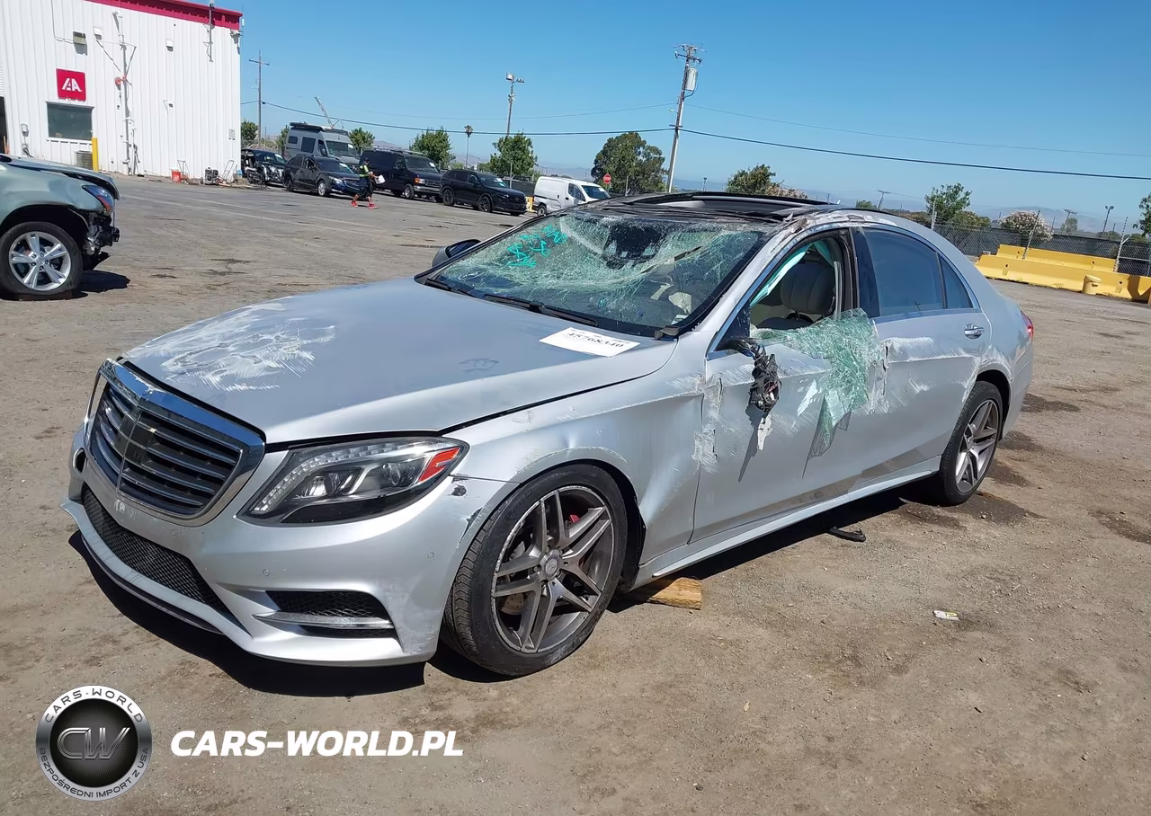 2015 Mercedes-Benz S 550 VIN:WDDUG8CB7FA109833 - 2