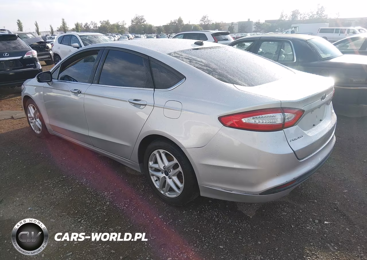 2016 Ford Fusion Se VIN:3FA6P0H73GR384296 - 3