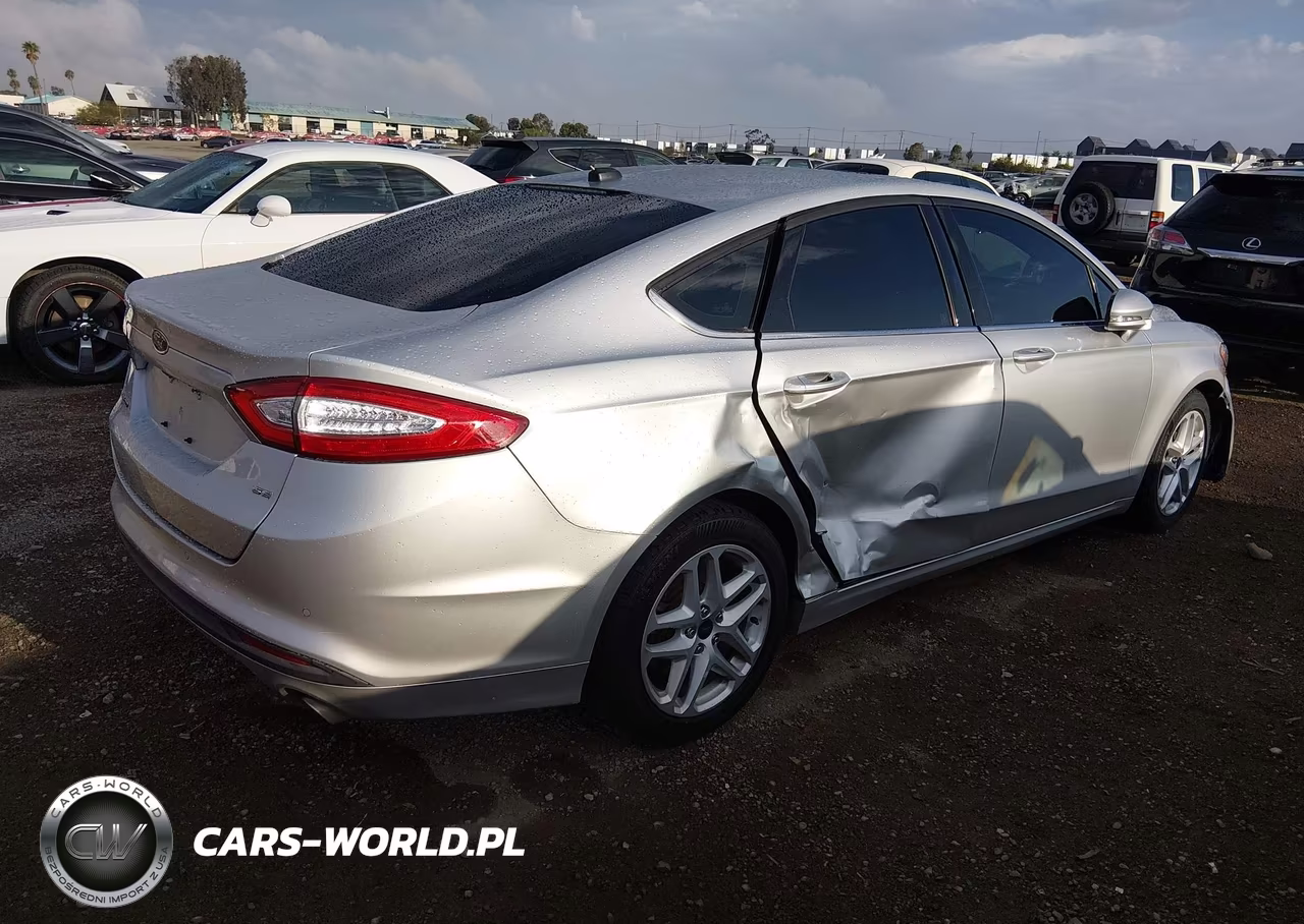 2016 Ford Fusion Se VIN:3FA6P0H73GR384296 - 4
