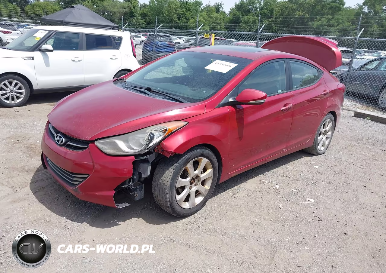 2012 Hyundai Elantra Limited (Ulsan Plant) VIN:KMHDH4AE5CU269678 - 2