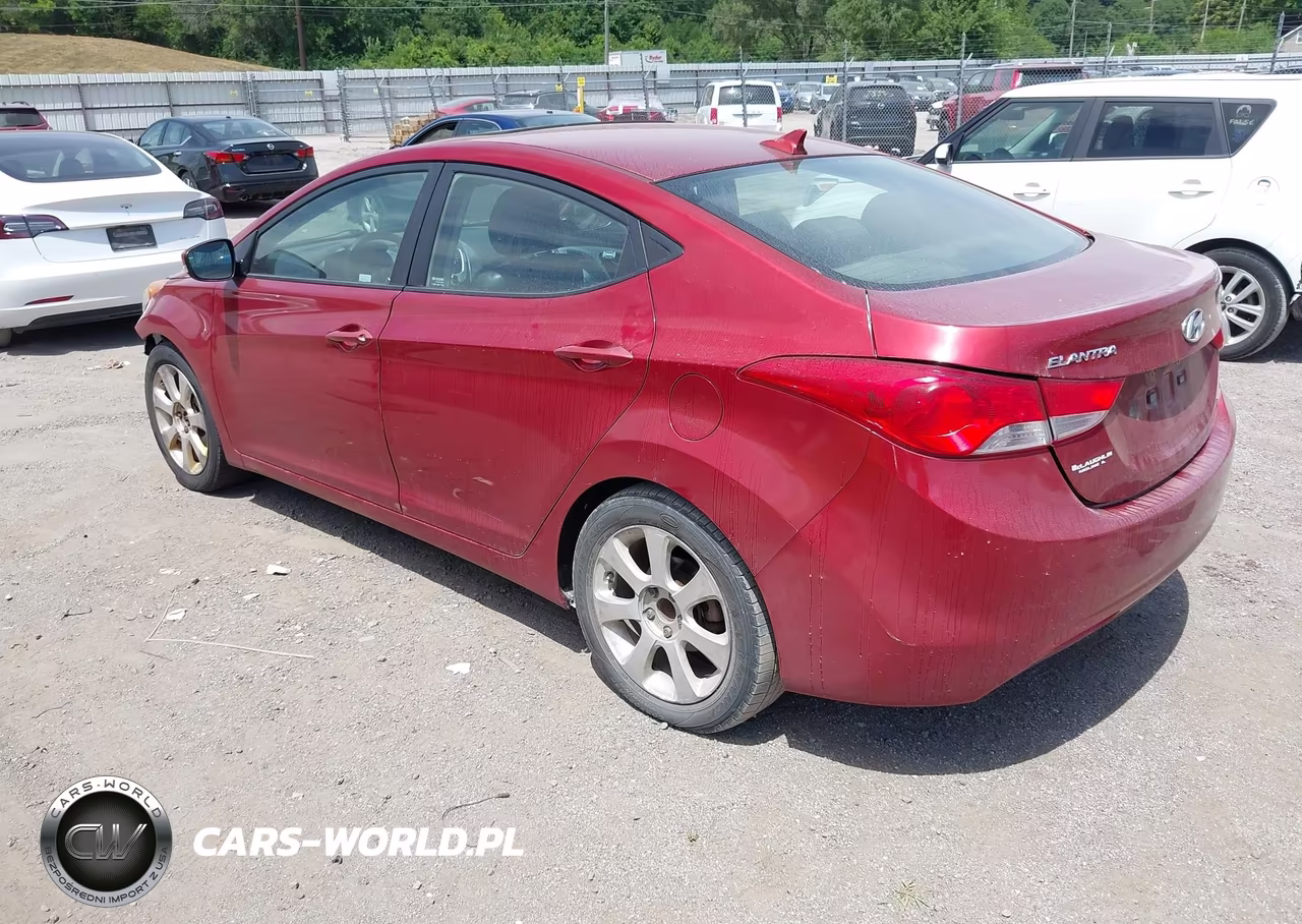 2012 Hyundai Elantra Limited (Ulsan Plant) VIN:KMHDH4AE5CU269678 - 3