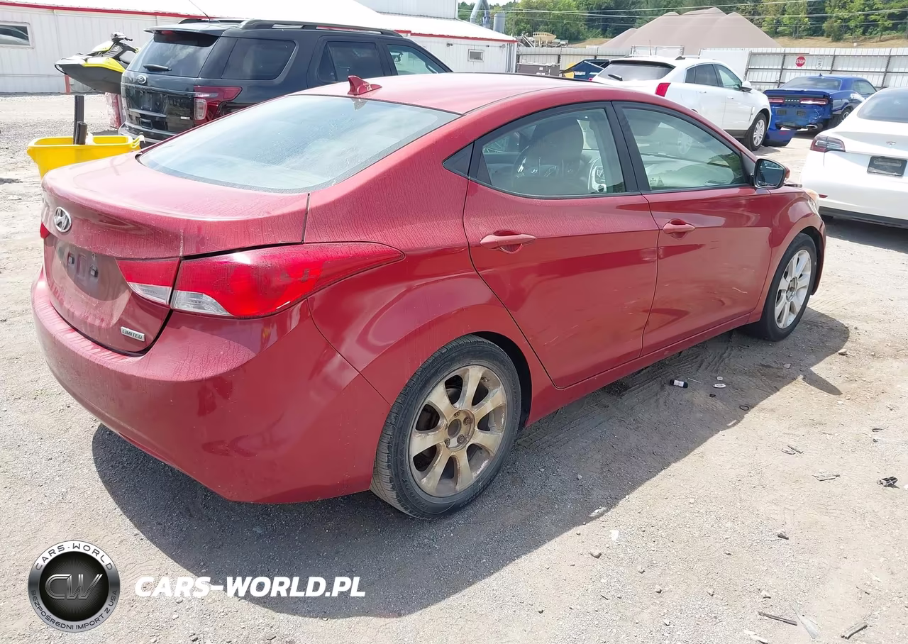 2012 Hyundai Elantra Limited (Ulsan Plant) VIN:KMHDH4AE5CU269678 - 4