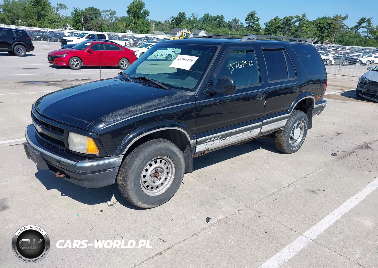 1997 Chevrolet Blazer Lt VIN:1GNDT13W7V2212203 - 2