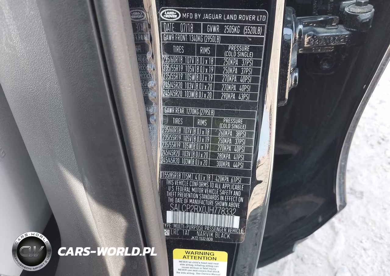 2018 Land Rover Discovery Sport Se VIN:SALCP2RX0JH778332 - 9