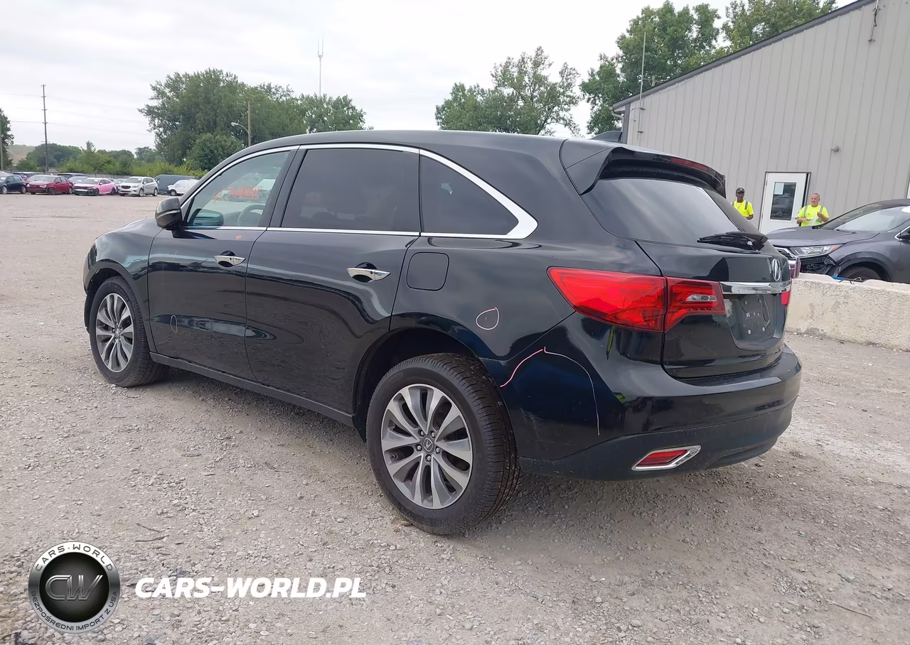 2015 Acura Mdx Technology Package VIN:5FRYD4H45FB017830 - 3