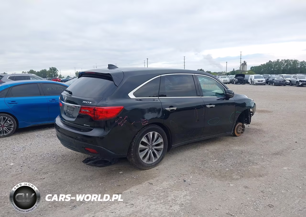 2015 Acura Mdx Technology Package VIN:5FRYD4H45FB017830 - 4