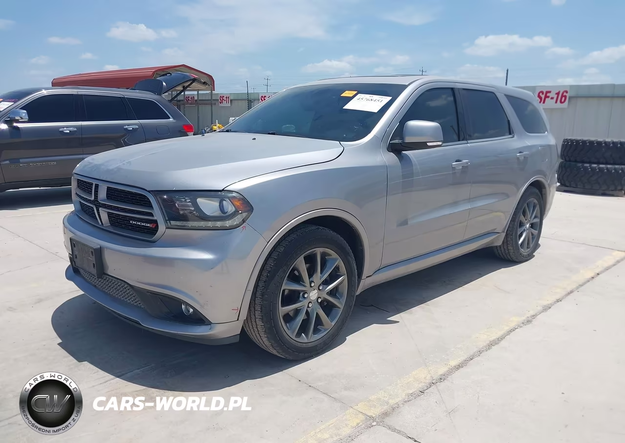 2017 Dodge Durango Gt Rwd VIN:1C4RDHDG2HC724137 - 2