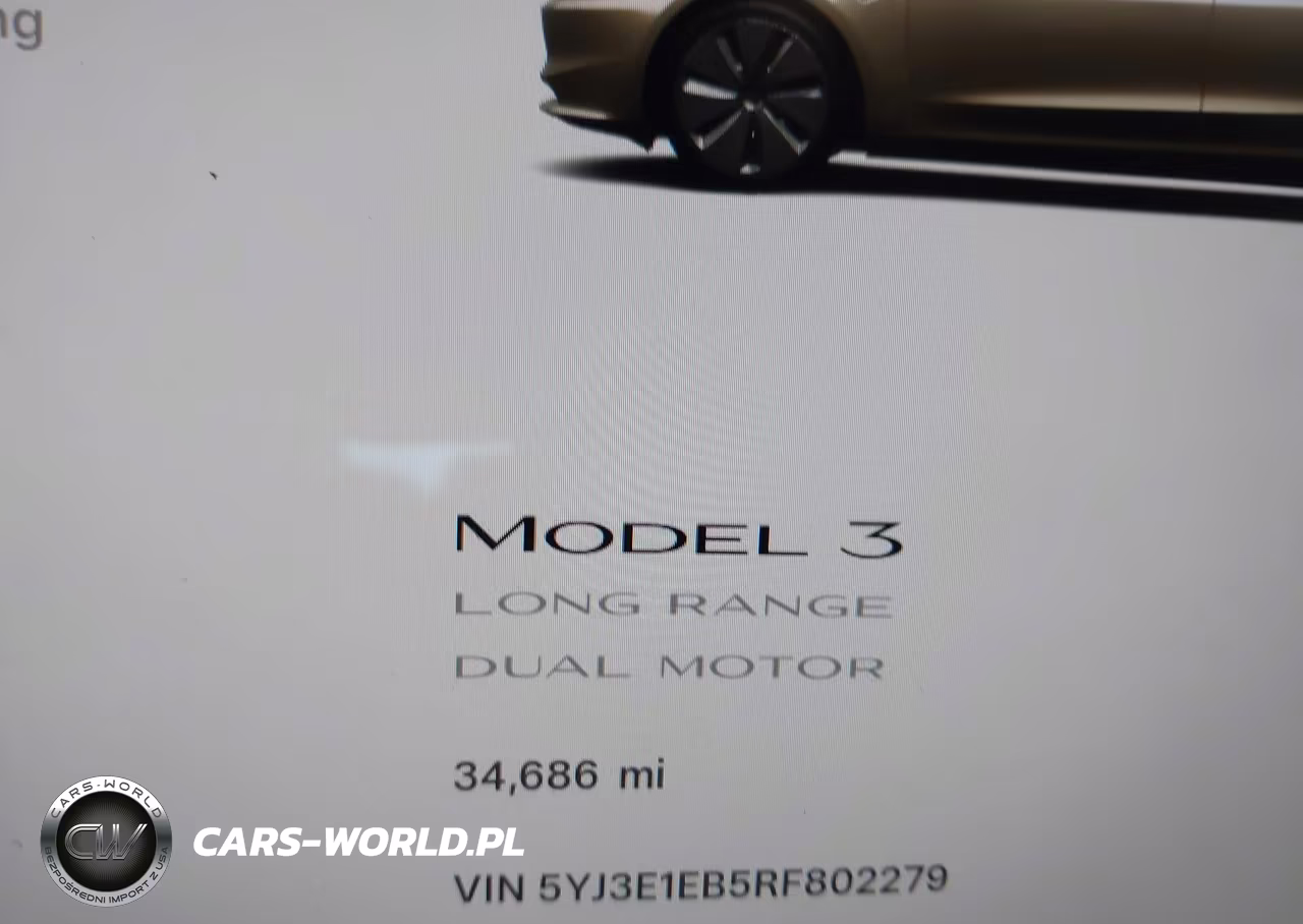 2024 Tesla Model 3 Long Range Dual Motor All-Wheel Drive VIN:5YJ3E1EB5RF802279 - 14