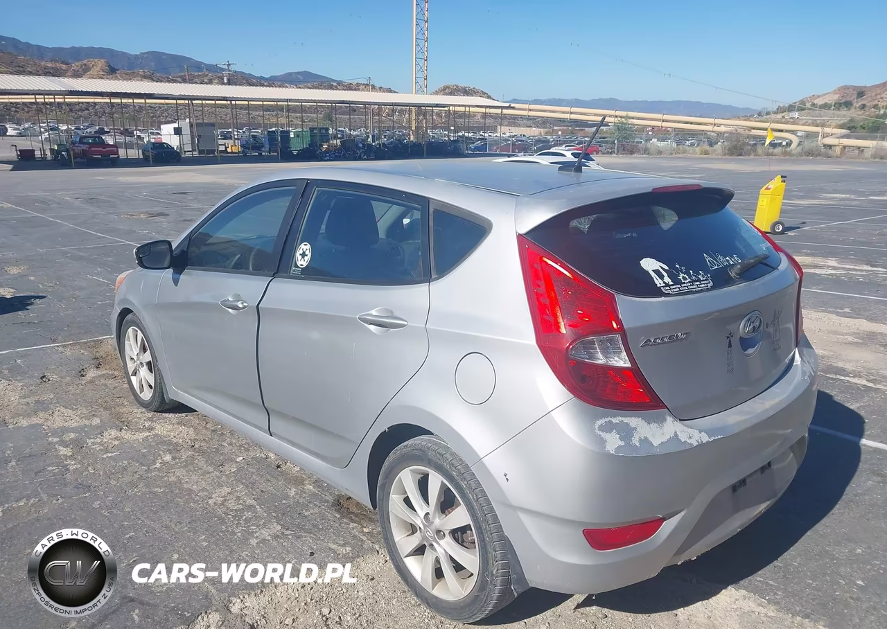 2014 Hyundai Accent Se VIN:KMHCU5AE2EU141981 - 3
