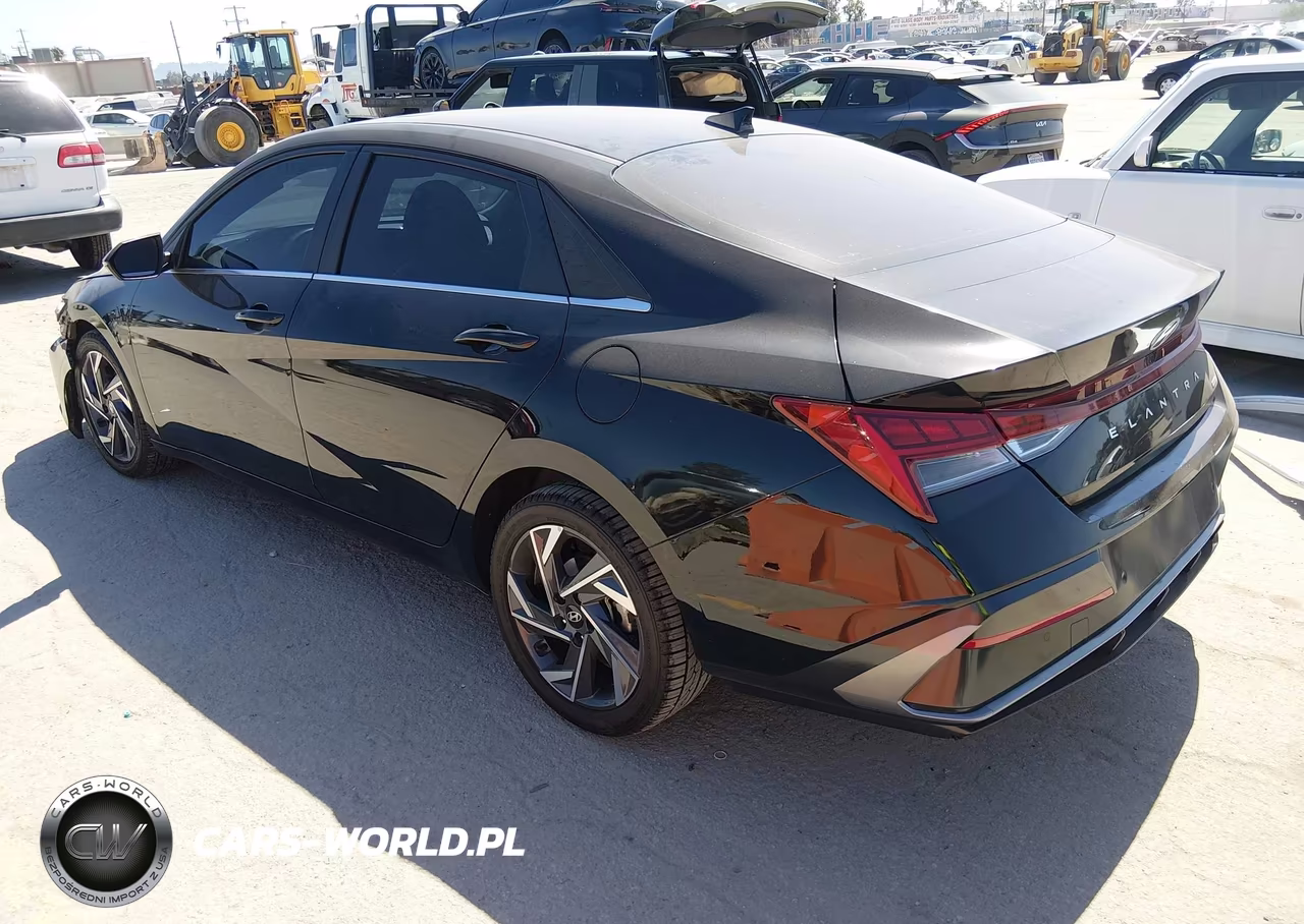 2024 Hyundai Elantra Hybrid Limited VIN:KMHLN4DJ5RU105983 - 3