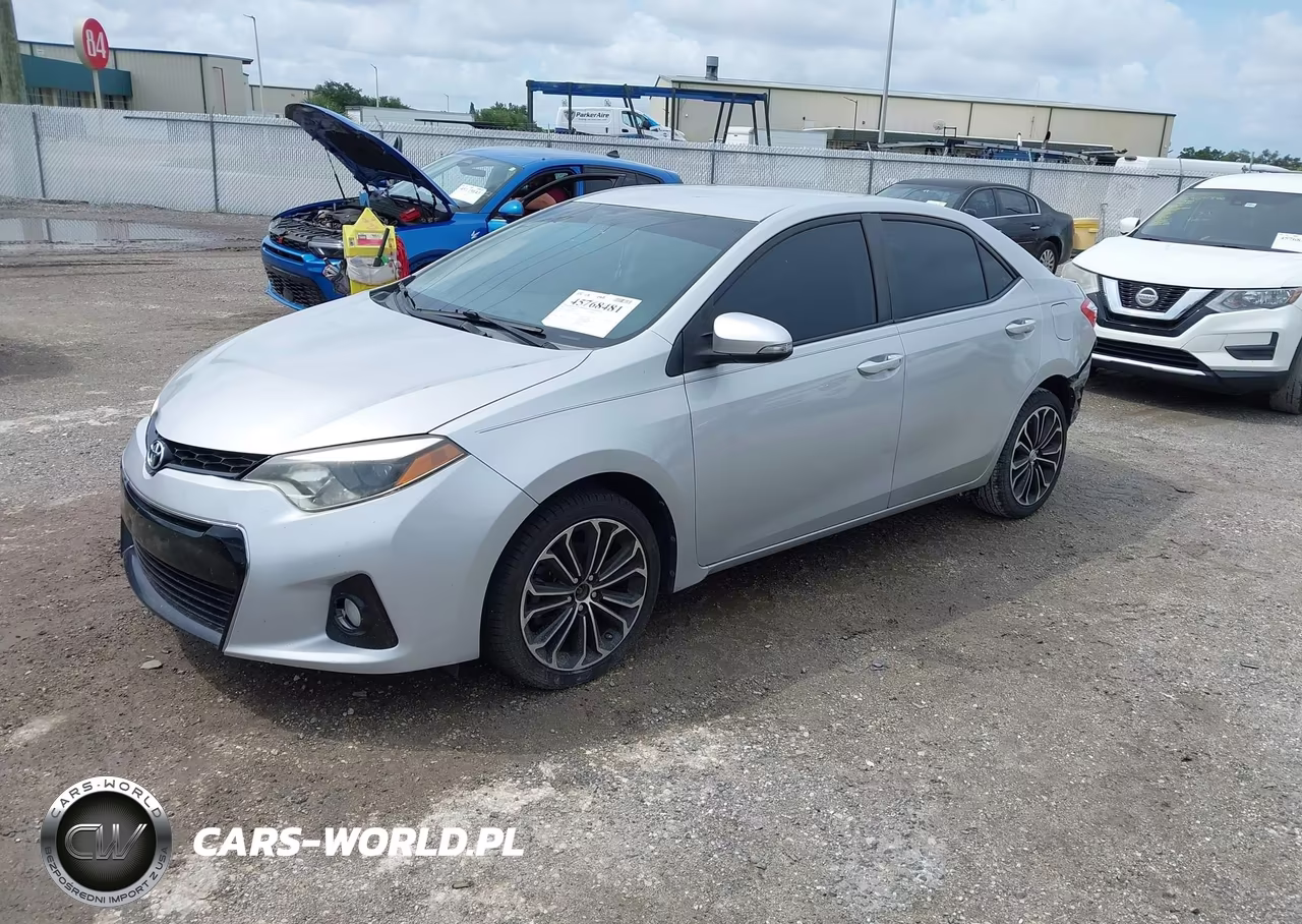 2014 Toyota Corolla S Plus VIN:2T1BURHE6EC087109 - 2