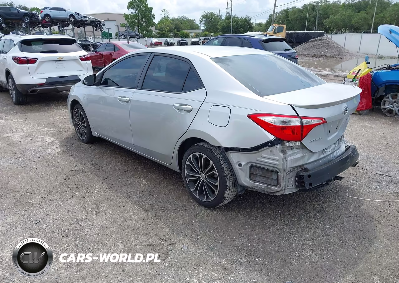 2014 Toyota Corolla S Plus VIN:2T1BURHE6EC087109 - 3