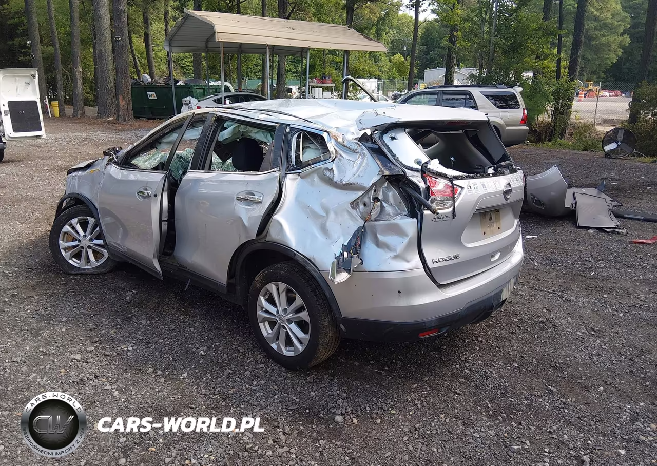 2015 Nissan Rogue Sv VIN:KNMAT2MT8FP535394 - 3